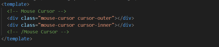 cursor